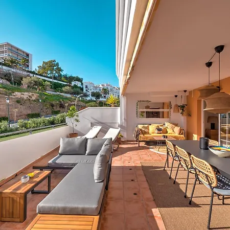Beachfront With Sea View At Burriana Beach, Nerja